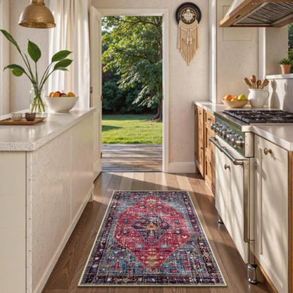 Felice Machine Washable Area Rugs 3x5