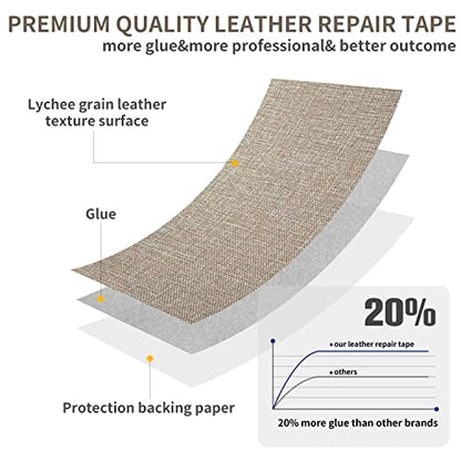 Coarse Linen Repair Patches