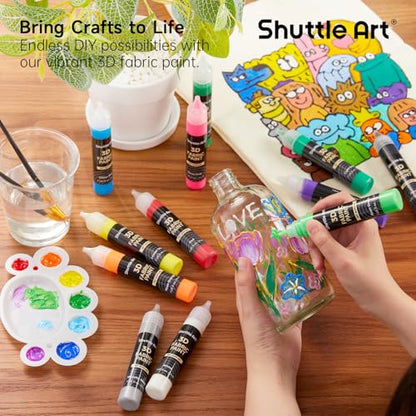 66 Colors Fabric Paint (66 Fl Oz)