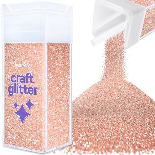 Craft Glitter Shaker Rose Gold 130g Microfine (4.6 Ounce)