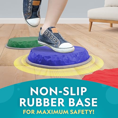 National Geographic Kids Jumbo Balance Stepping Stones 12