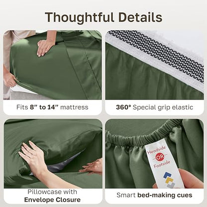 Organic Cotton XL Twin Sheet Set