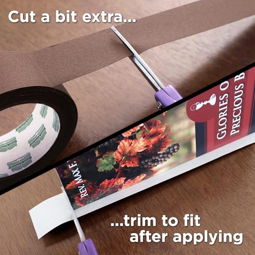 1-1/2 Inch Light Brown Bookbinding Repair Tape, 15 Yard Roll