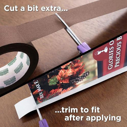 1-1/2 Inch Light Brown Bookbinding Repair Tape, 15 Yard Roll