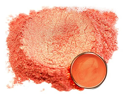 Pigments Premium Orange Mica Powder (800 Ounce)