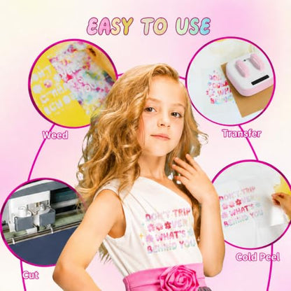 Tie Dye HTV Heat Transfer Vinyl (11 Count)
