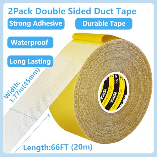 Double Sided Tape Heavy Duty Carpet Mesh Tape (2 Count)