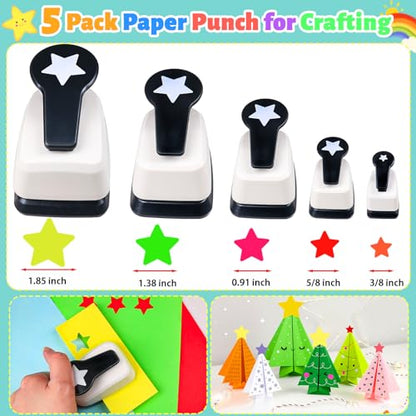 Star Hole Punch (5 Count)