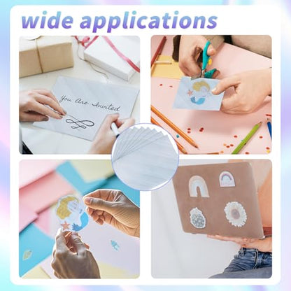 20 Sheets Printable Holographic Sticker Paper