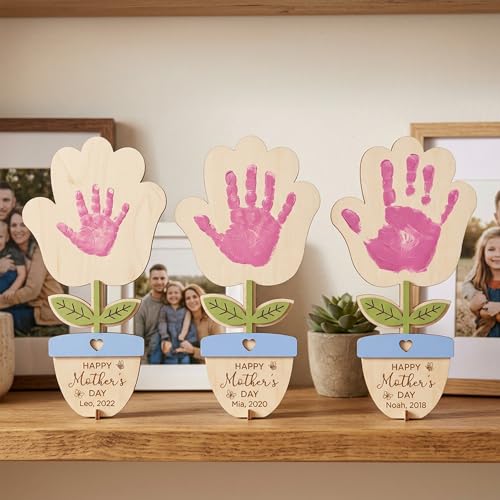 DIY Mothers Day Crafts for Kids Handprint Art