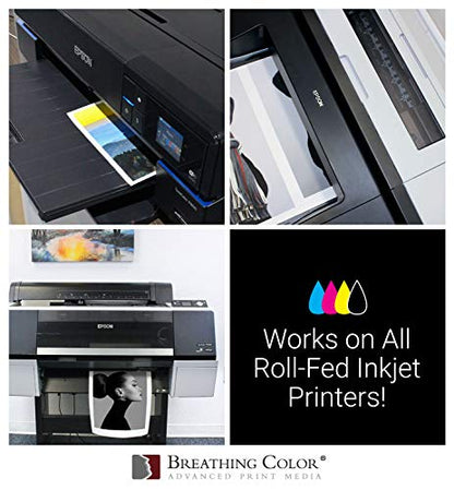 Premium Lyve Matte Canvas Paper Perfect For Use on Professional Makes and Models of Epson