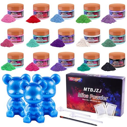 Mica Powder for Resin (15 Count)
