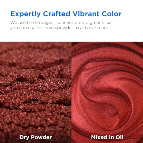 Mica Powder Color Pigment Jar (3.5274 Ounce)