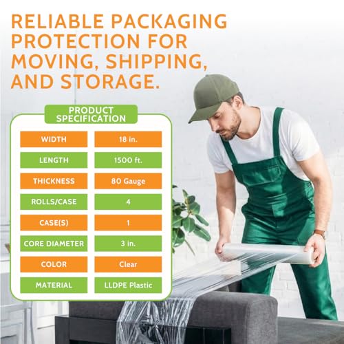 PSBM Cast Hand Plastic Stretch Wrap