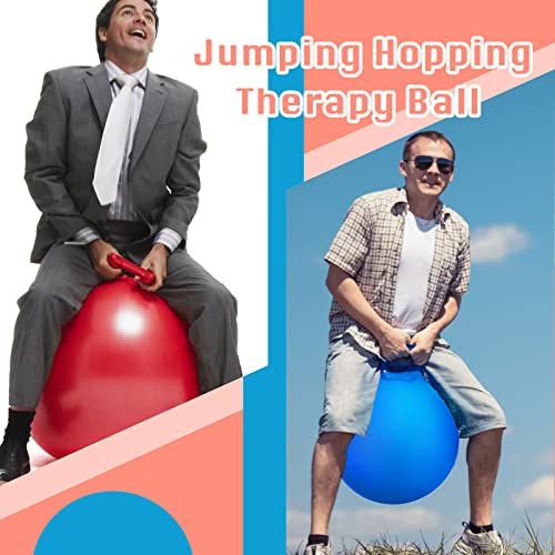 3 Pcs 29 Inch Bouncing Ball with Handle (3 Count)