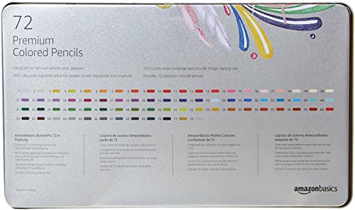 Colored Pencils for Coloring and Drawing (72 Count)