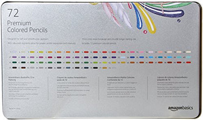 Colored Pencils for Coloring and Drawing (72 Count)