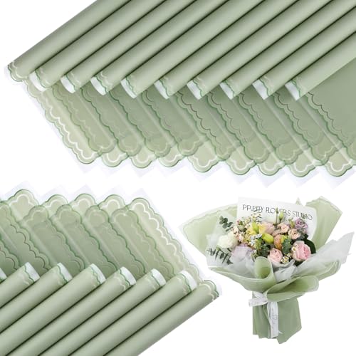 20 Sheets Flower Wrapping Paper (20 Count)