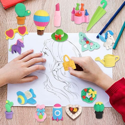72 Pcs Erasers for Kids (72 Count)