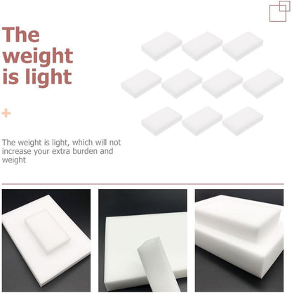 Healifty 10pcs Needle Felting Sponge Blocks Gadgets Pads Kit Home Foam Felt Mat Supplies Square Tool for Kids DIY Beginner 3.93x2.36x0.78 in