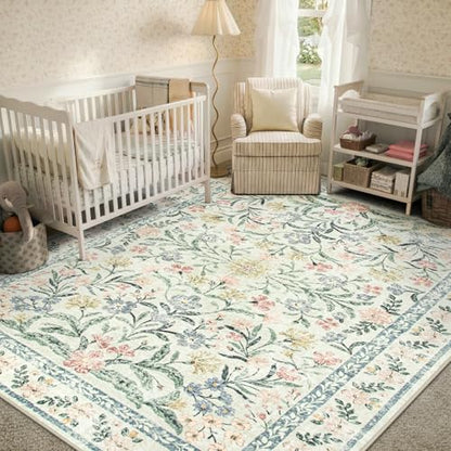 Boho 8x10 Area Rugs for Living Room (80 Sq Ft)