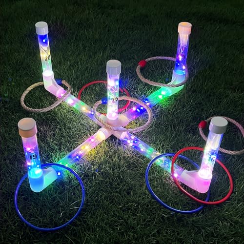 Glow in The Dark Ring Toss Game