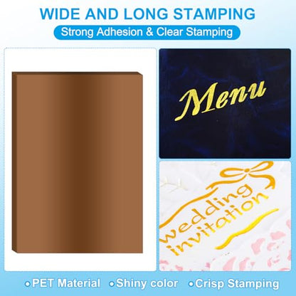 11.7x8.3" Hot Stamping Foil Paper Sheet (20 Count)