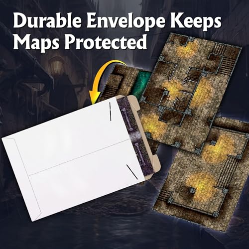 The Dungeons Roleplaying Battlemaps; 16 Modular RPG Maps in 8 Double