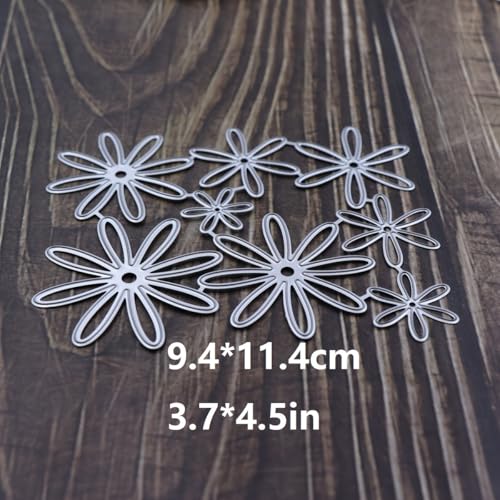 Flowers Metal Cutting Die for Scrapbooking