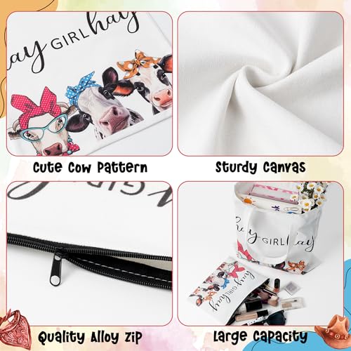 Fall Cow Tote Bag