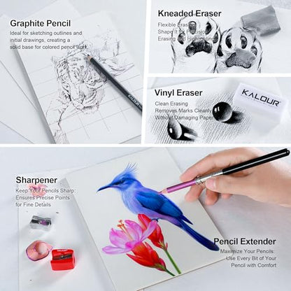 Colored Pencil Accessory Kit (10 Count)