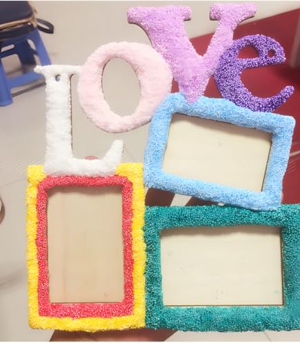 Craft Foam Blocks 10x10x4in Polystyrene Squares for Arts Projects