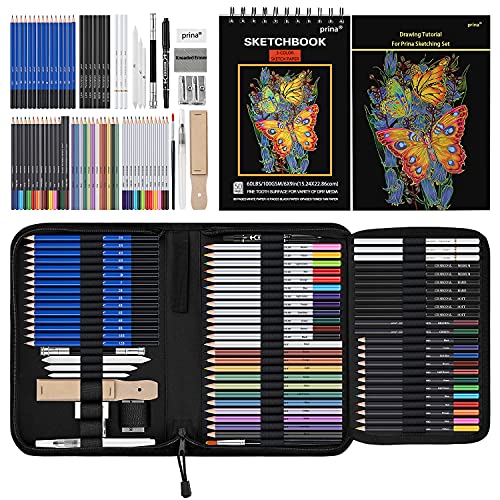 76 Pack Drawing Set Sketching Kit