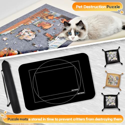 Jigsaw Puzzle Mat Roll Up