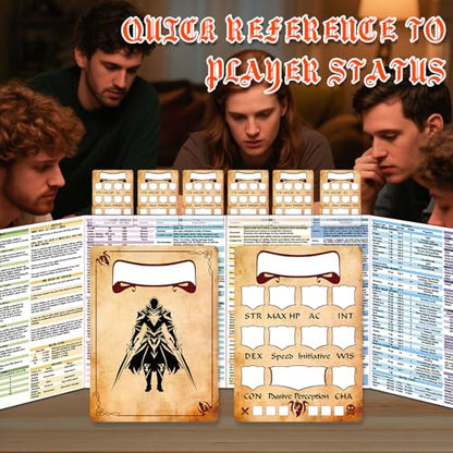 DND Initiative&Combat Tracker Set