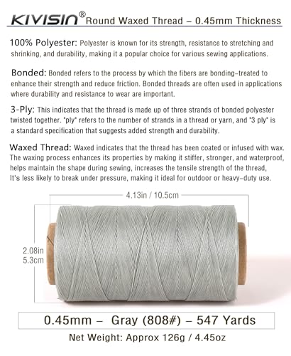 Thin Wax Polyester Thread