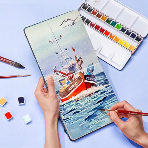 Square Watercolor Journal (24 Count)