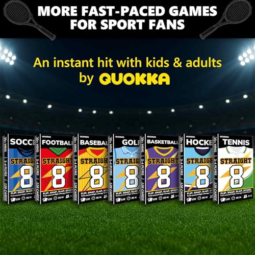 Tennis Fast Paced Card Game for Kids & Adults