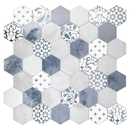 10 Sheet Peel and Stick Backsplash (9 Sq Ft)