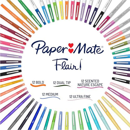 Flair Felt Tip Pens Ultimate Pack (60 Count)