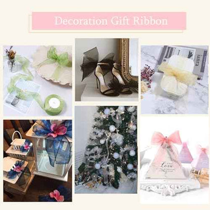Silver Ribbon for Gift Wrapping