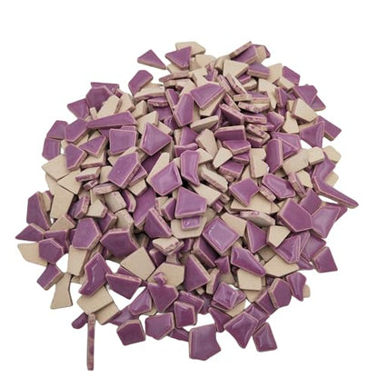 1.1LB Irregular Ceramics Mosaic Tiles (350 Count)