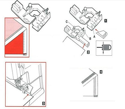 Presser Foot for Will Fit Singer