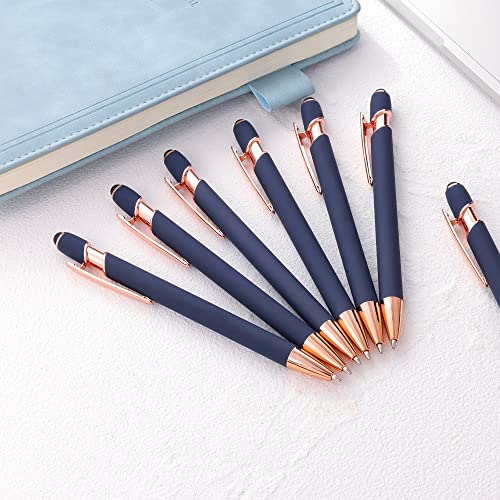 12 PCS 2 in 1 Stylus Ballpoint Pen with Stylus Tip (12 Count)