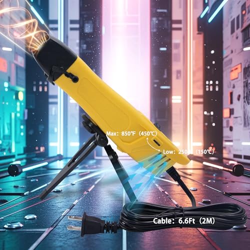 Mini Variable Temp Heat Gun 350W 250℉~850℉ (40 Count)