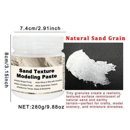 Acrylic Modeling Paste 3D Art Texture Paste 9.88oz (9.8767 Ounce)