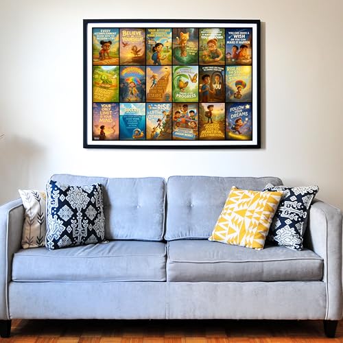 Motivational & Inspirational Collage 500 Pieces Very Large Pieces Jigsaw Puzzle