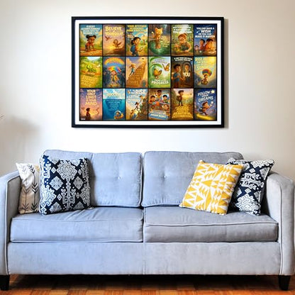 Motivational & Inspirational Collage 500 Pieces Very Large Pieces Jigsaw Puzzle
