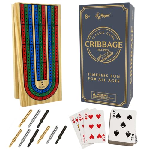 Cribbage Board Game Set w