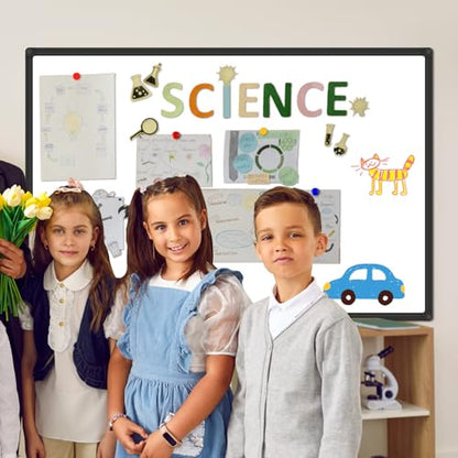 XBoard Magnetic White Board Dry Erase 48 x 31 Inches